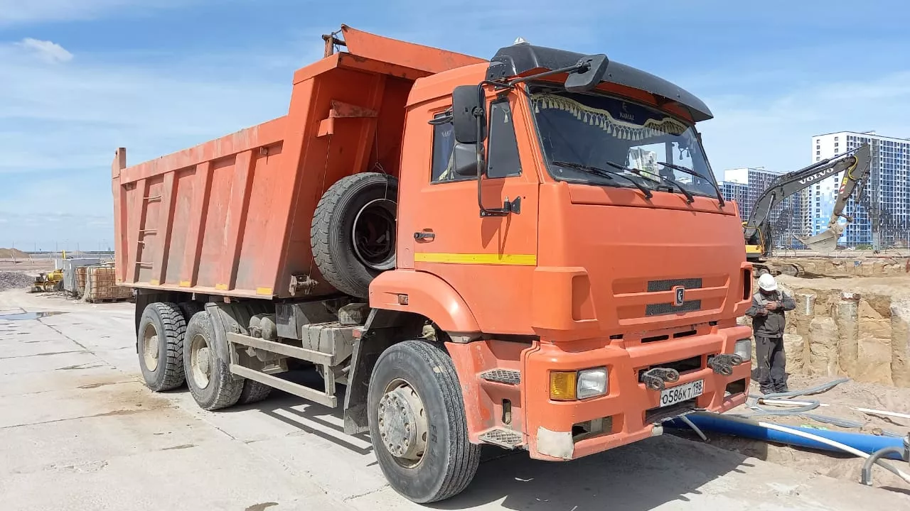 Аренда шоссейного самосвала 20м³