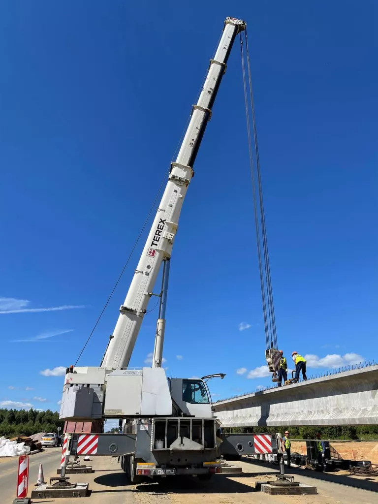 Аренда автокрана 120 тонн