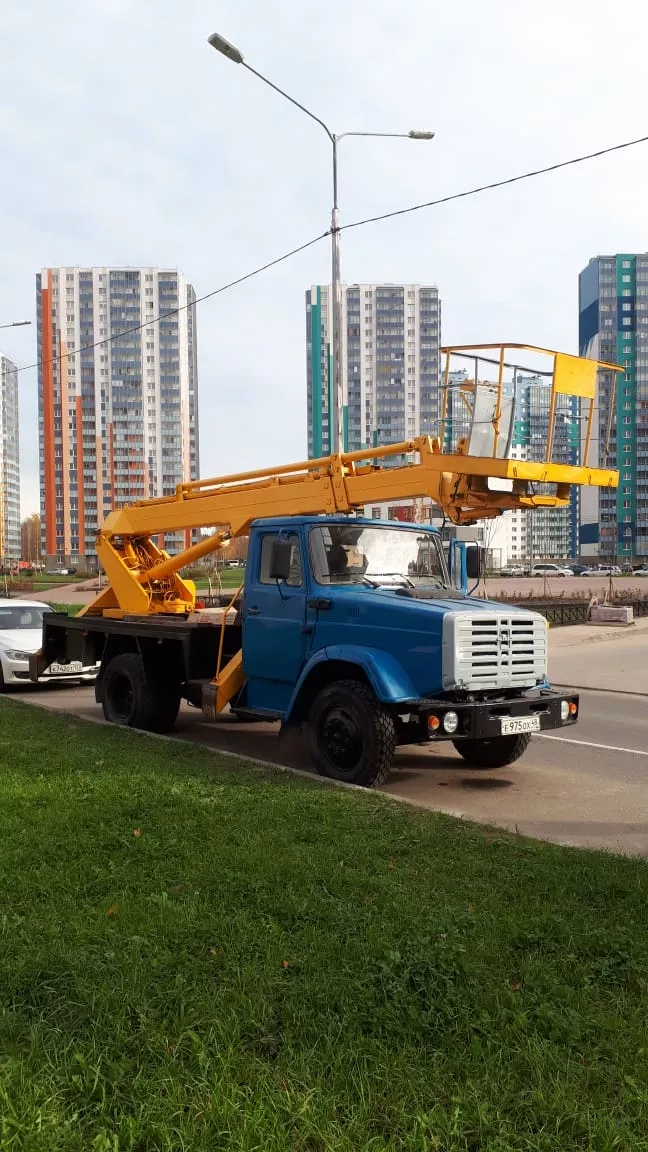 Аренда автовышки телескопической 14м
