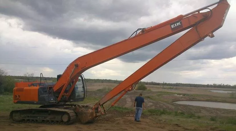 Аренда «длиннорукого» экскаватора Doosan DX225 (17 метров)