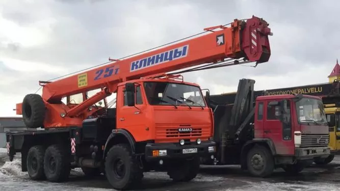 Аренда автокрана вездехода
