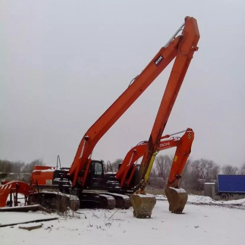 Аренда «длиннорукого» экскаватора Doosan DX225 (17 метров)