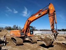 Аренда гусеничного экскаватора Doosan 255