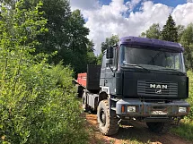 Аренда полноприводной шаланды 20м