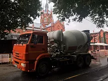 Аренда автобетоносмесителя Камаз 