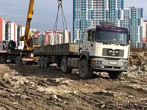 Аренда полноприводной шаланды 12 м.